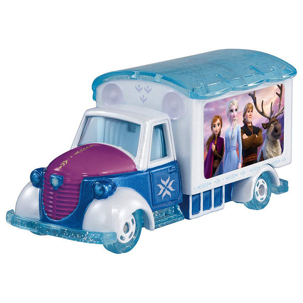 【震撼精品百貨】冰雪奇緣_Frozen~迪士尼小汽車 冰雪奇緣2 電影宣傳車#14022