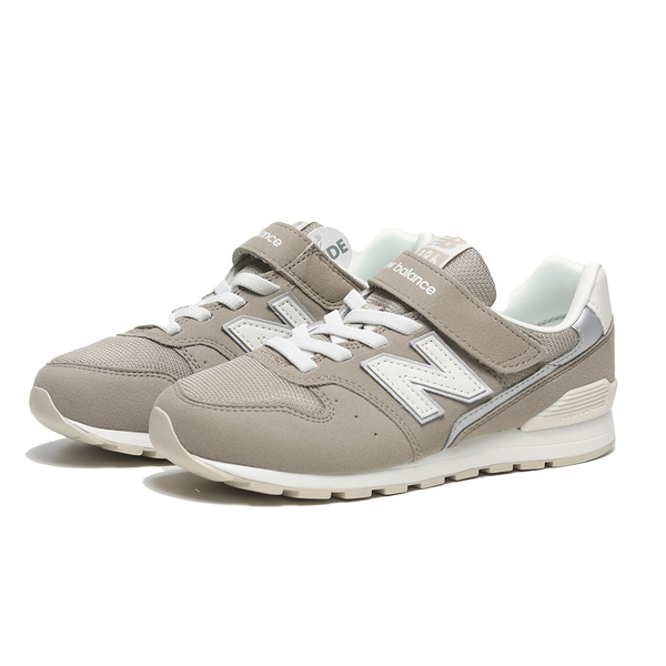 NEW BALANCE 童鞋 休閒鞋 NB 996 奶茶 麂皮 黏帶 中大童 YV996XB3