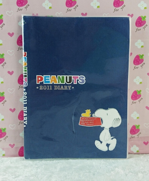 【震撼精品百貨】史奴比Peanuts Snoopy ~筆記本套_深藍