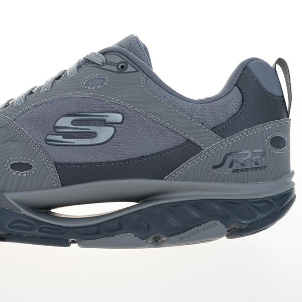 Skechers 慢跑鞋 SRR PRO RESISTANCE 男 灰 回彈 SRR 緩震 運動鞋 894083GRY product thumbnail 5