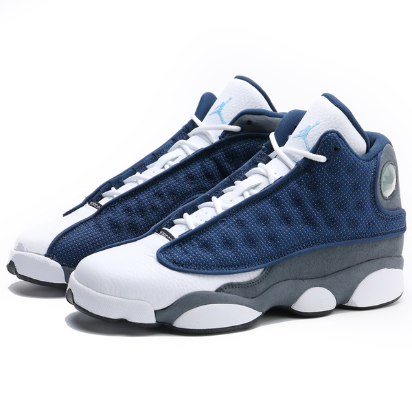 jordan retro 13 white blue black