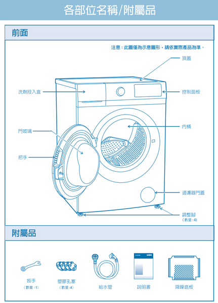 SAMPO聲寶12KG變頻洗脫烘蒸滾筒洗衣機 ES-ND12DH~含基本安裝+舊機回收 product thumbnail 3