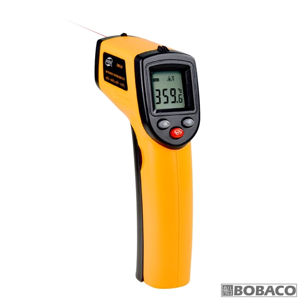 【手持式紅外線測溫儀(GM320)】紅外線溫度槍 測溫槍 工業家用 廚房烘焙 (不適用人體測量)