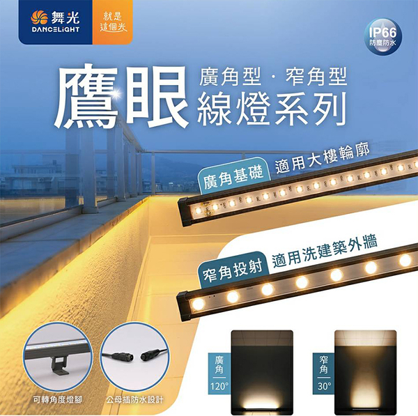 【燈王的店】舞光 LED 12W 防水鷹眼線燈 廣角投射燈 洗牆燈 大樓輪廓燈 可串接 OD-FI12WR1