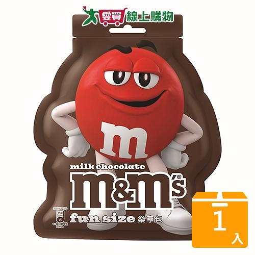 M&M S牛奶巧克力樂享包182g【愛買】