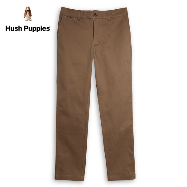 Hush Puppies 長褲 男裝素色彈性棉休閒長褲 product thumbnail 3