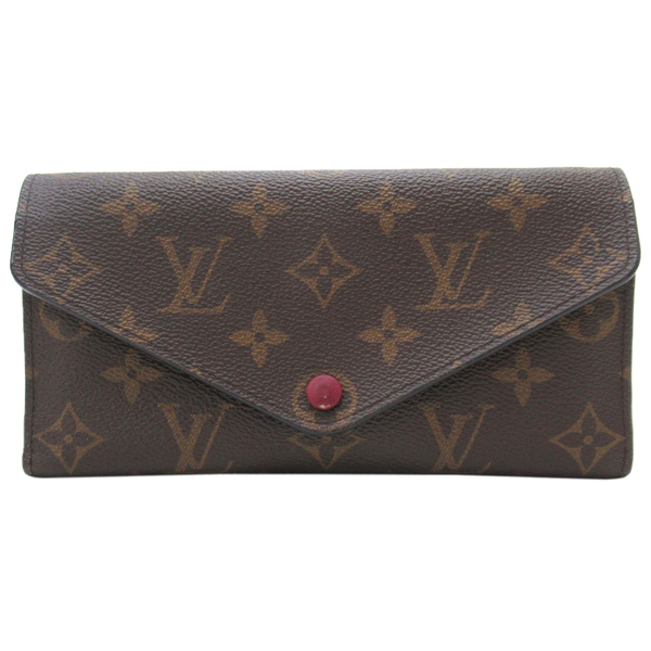 Louis Vuitton M60136 Red Long Emilie Wallet