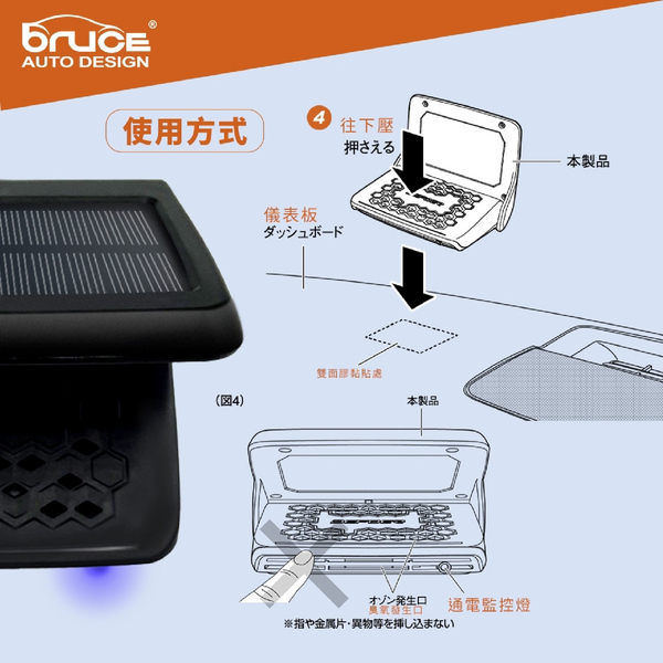 BRUCE 太陽能臭氧空氣淨化機 product thumbnail 6