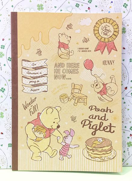 【震撼精品百貨】Winnie the Pooh 小熊維尼~B5筆記本*53853