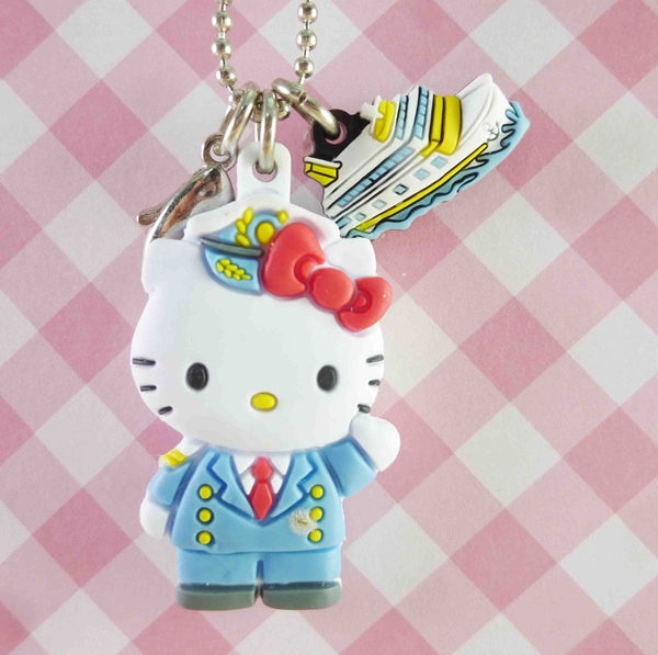 【震撼精品百貨】Hello Kitty 凱蒂貓~KITTY鎖圈-船車