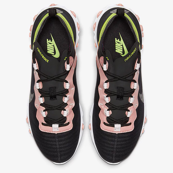 Nike  React Element 55 Premium 女鞋 慢跑 訓練 輕量 黑粉【運動世界】CD6964-002 product thumbnail 4