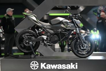 Kawasaki純電概念機車亮相，最快2022年底將有3款純電產品的推出計畫