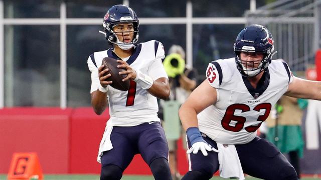 CJ Stroud named Texans' starting quarterback