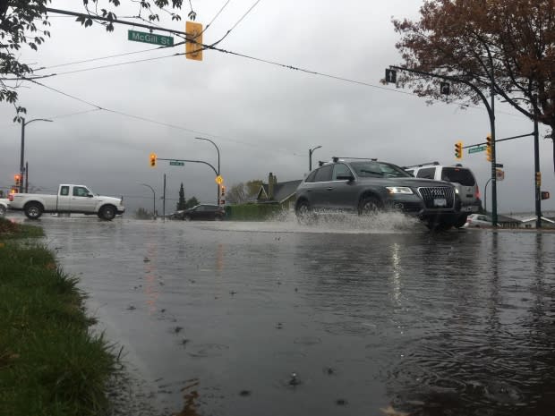 Rainfall warning issued for the Fraser Valley