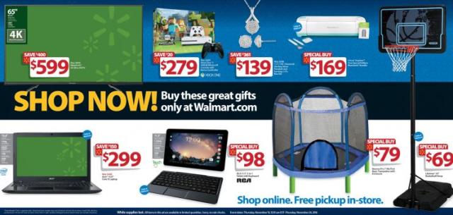 Walmart Black Friday sale items