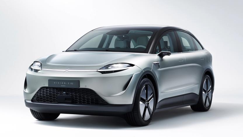 Sony Vision-S 02 electric SUV concept