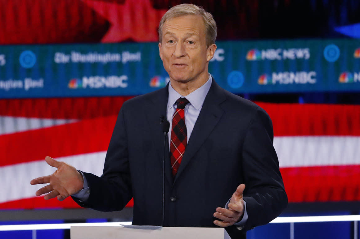 Tom Steyer qualifies for December debate