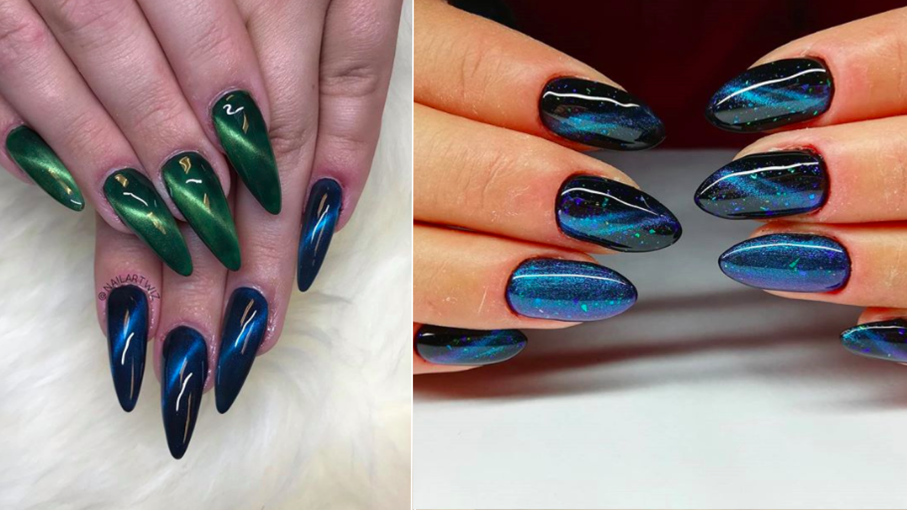 Cat Eye Nail Art Is Going Viral on Instagram