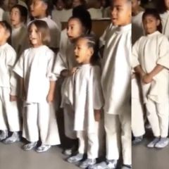 Watch North West Singing "Nothing Compares 2U" at Kanye's Sunday Service