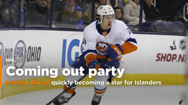 Mathew Barzal quickly becoming a star for Islanders