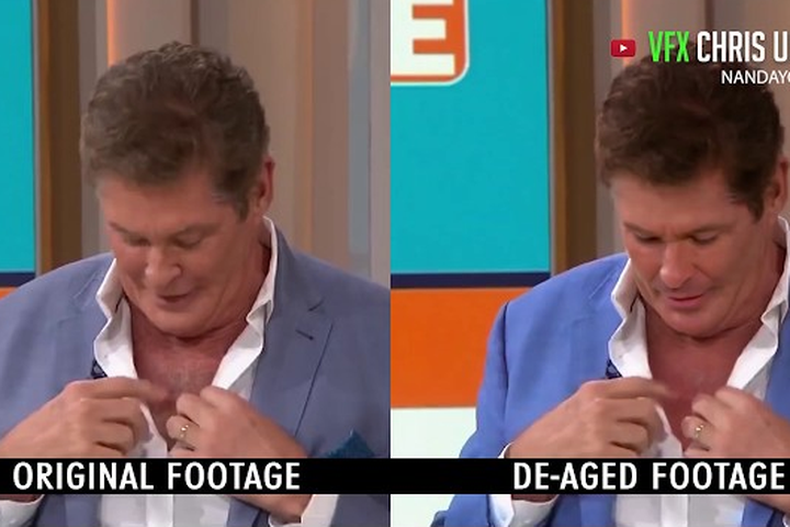 Watch David Hasselhoff De Age In This Incredible Deepfake