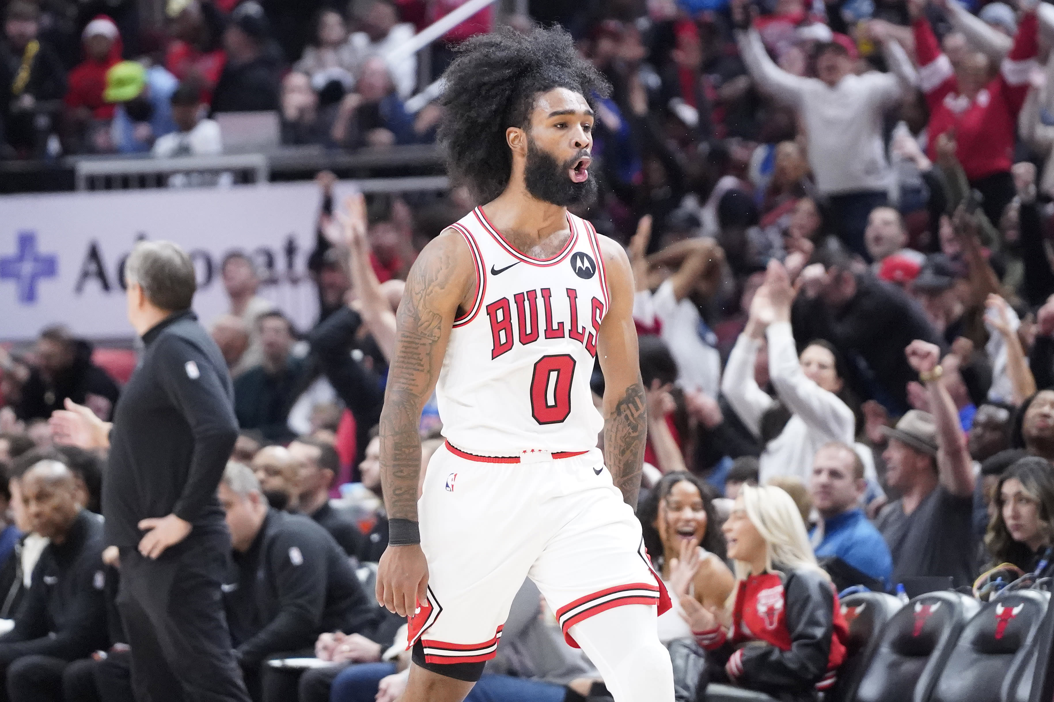 Bulls' Coby White moves from trade block to building block