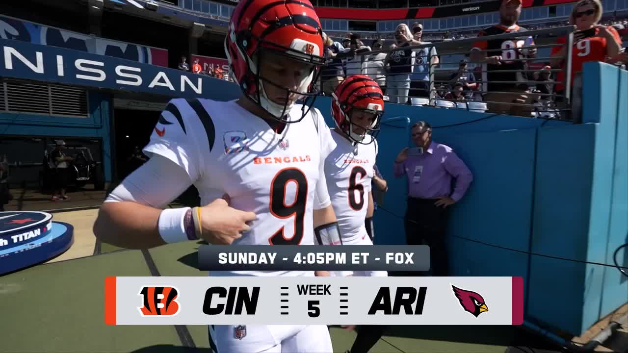 Cardinals vs. Bengals Week 5 Highlights