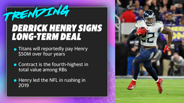 Tennessee Titans correctly franchise tag running back Derrick Henry