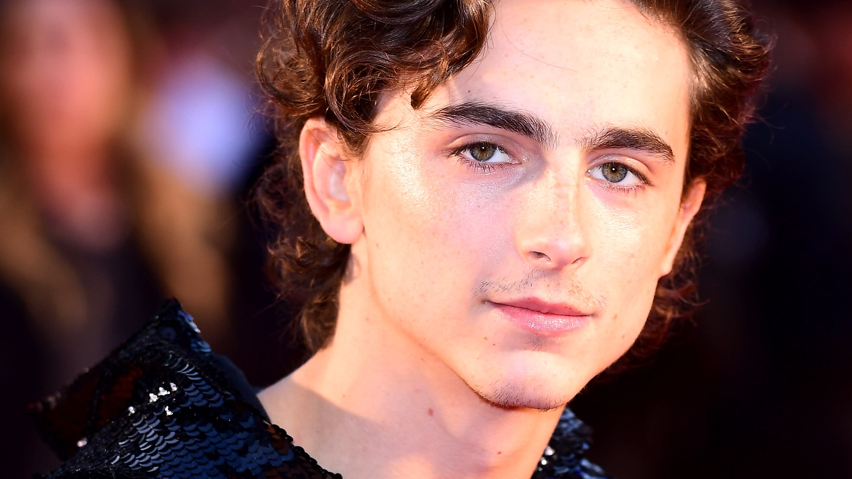 Timothee Chalamet rocks glittered hoodie for The King red carpet