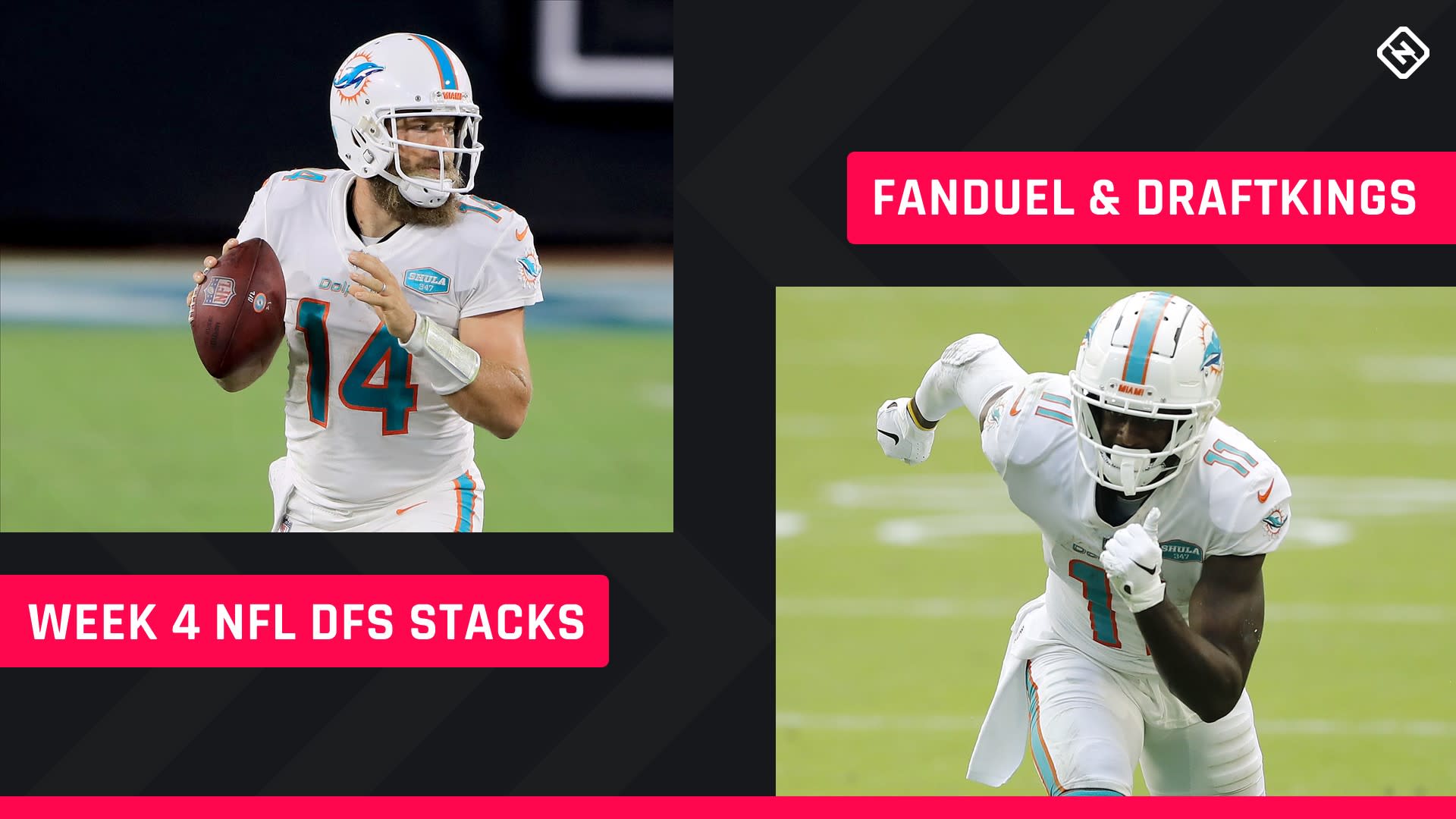 Week 4 Nfl Dfs Stacks Best Lineup Picks For Draftkings Fanduel Tournaments Cash Games