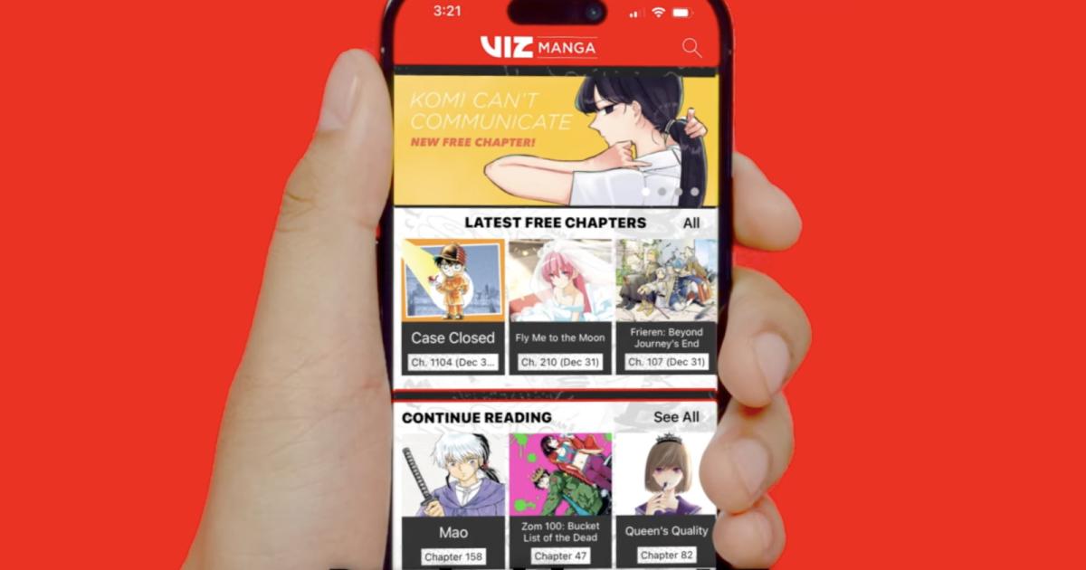 English chapters of VIZ Manga now available simultaneously with Japan release through subscription service