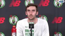 Luke Kornet offers relatable explanation for why some Celtics fans left Game 1 early