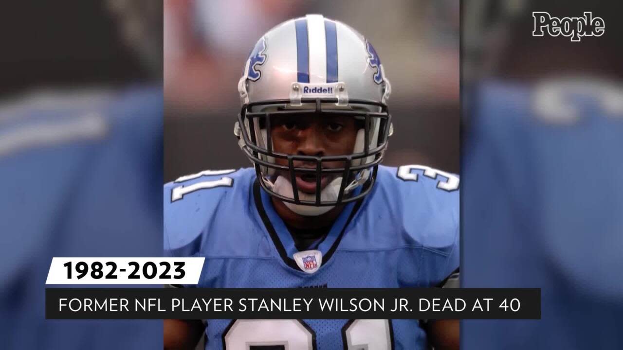 Detroit Lions ex-player Stanley Wilson Jr. dead at age 40