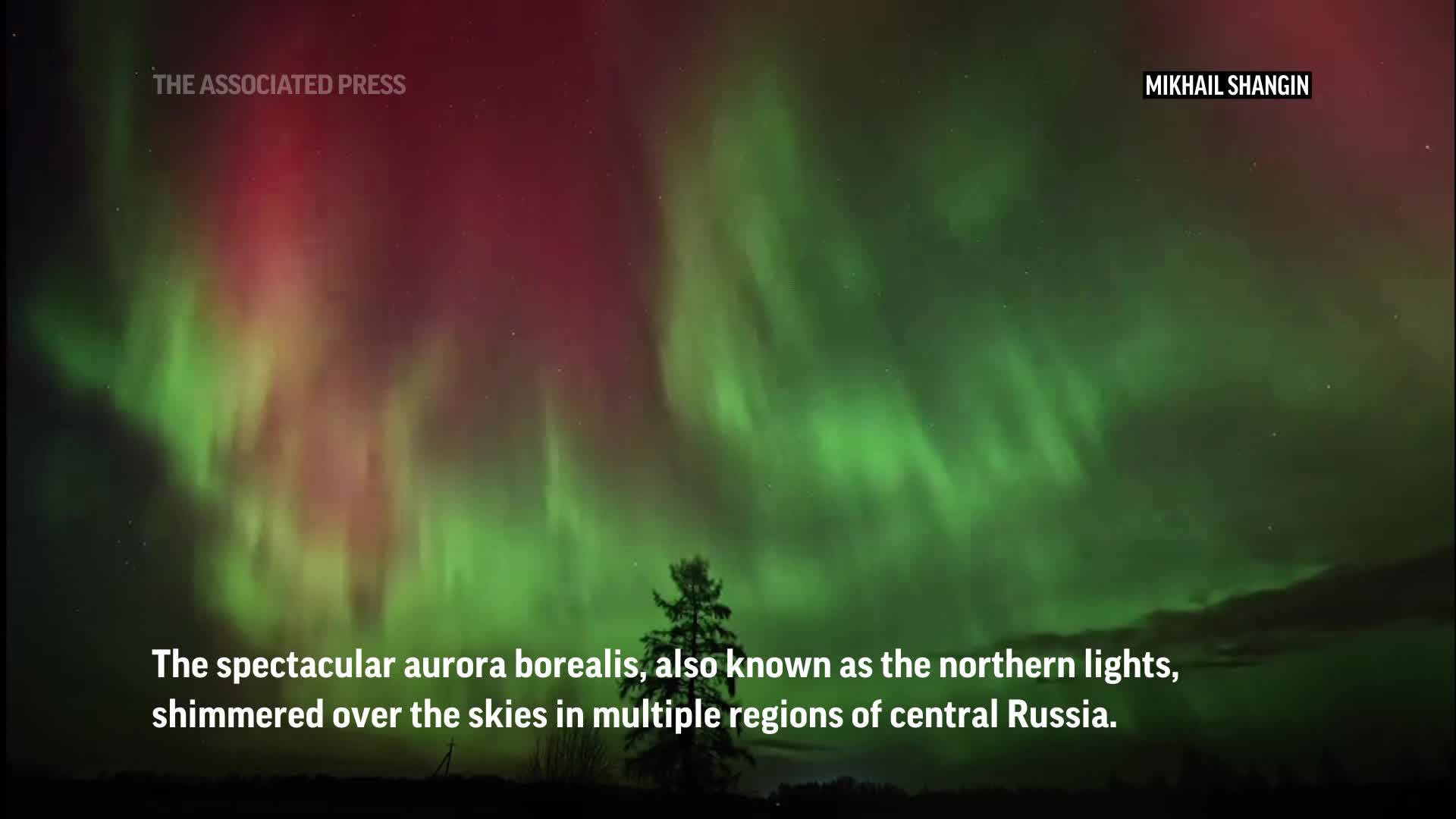 Northern lights create dazzling spectacle in the sky worldwide