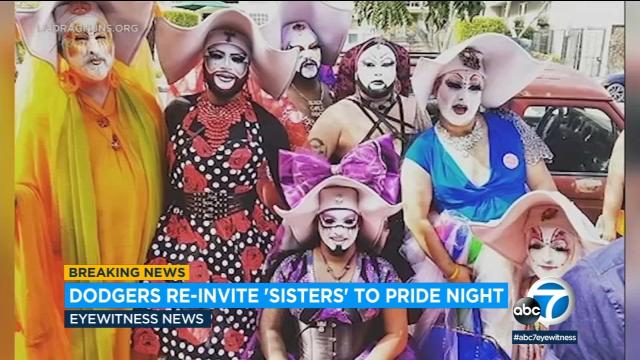 Dodgers reinvite Sisters of Perpetual Indulgence to Pride Night