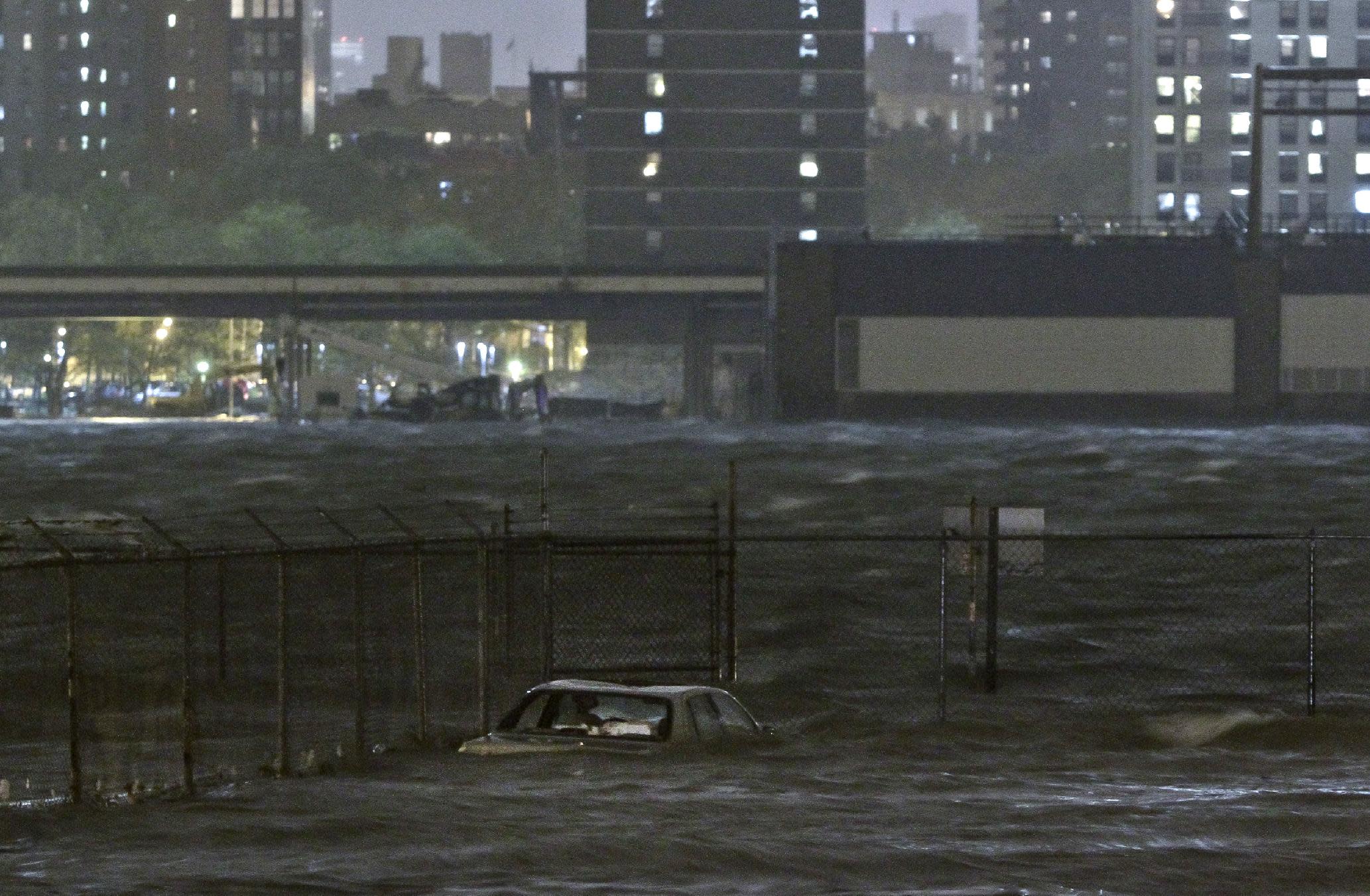 which organization help nyc flood water after sandy