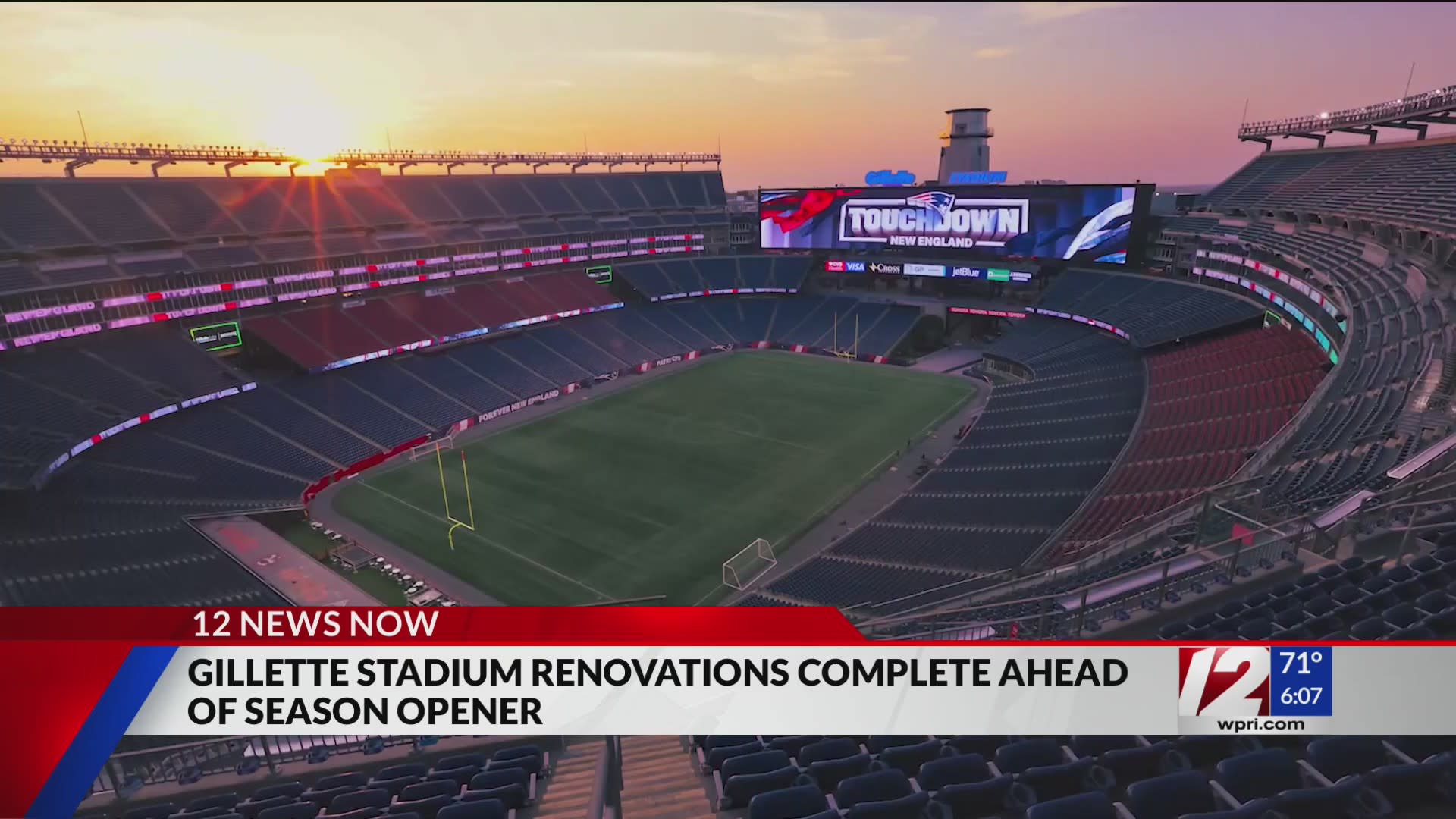 New England Patriots Highlight Gillette Stadium Upgrades For 2023