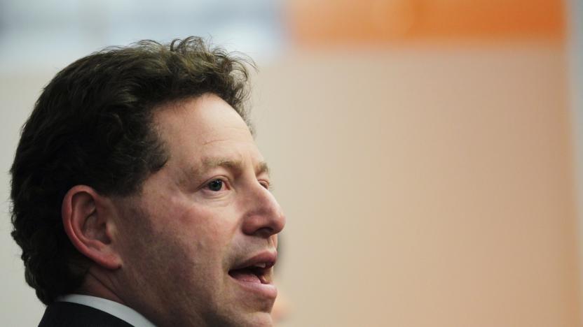 Bobby Kotick, Chief Executive Officer of Activision Blizzard, speaks at the Reuters Global Media Summit in New York November 30, 2010.  REUTERS/Brendan McDermid (UNITED STATES - Tags: MEDIA BUSINESS SOCIETY)