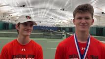 Gavin Ferretti and James Casella win all-Cathedral Prep District 10 Class 2A doubles final