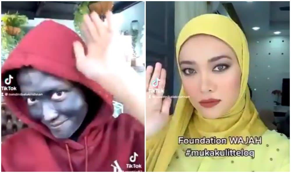 Actress Syatilla Melvin says blackface video meant to show eyeliner problem