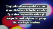Abandoned baby found dead in trash on University of Tampa campus