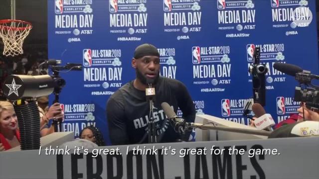 LeBron James on Duke and Zion Williamson comparisons