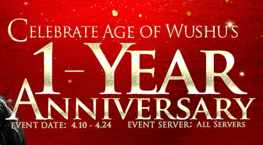 Age of Wushu celebrates anniversary with events, expansion info