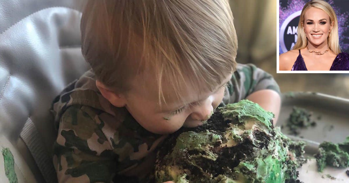 Smash Success! Carrie Underwood's 'Miracle Baby,' Son Jacob, Turns 1