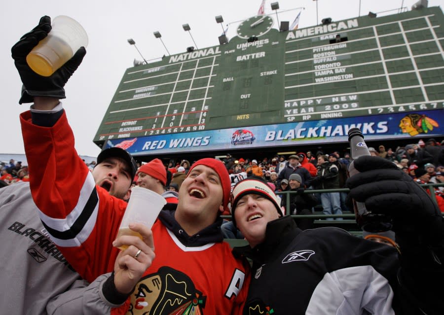 NHL announces date for Winter Classic at Wrigley Field between Blackhawks and Blues