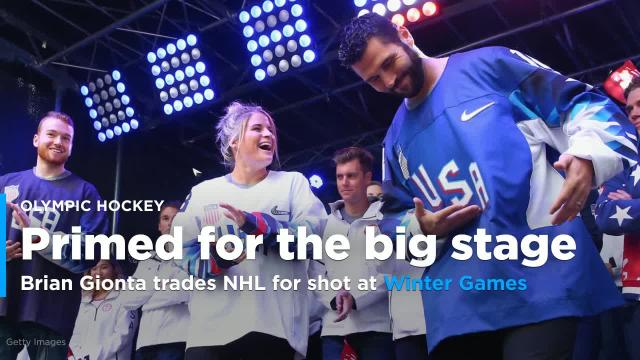 Gionta trades NHL for shot at representing US at Olympics
