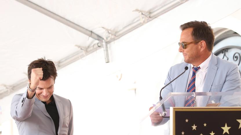 HOLLYWOOD, CA - JULY 26:  Will Arnett and Jason Bateman attend the ceremony honoring Jason Bateman with a Star on The Hollywood Walk of Fame held on July 26, 2017 in Hollywood, California.  (Photo by Michael Tran/FilmMagic)