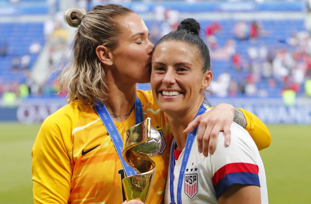USWNT stars Ali Krieger and Ashlyn Harris marry in star-studded ceremony