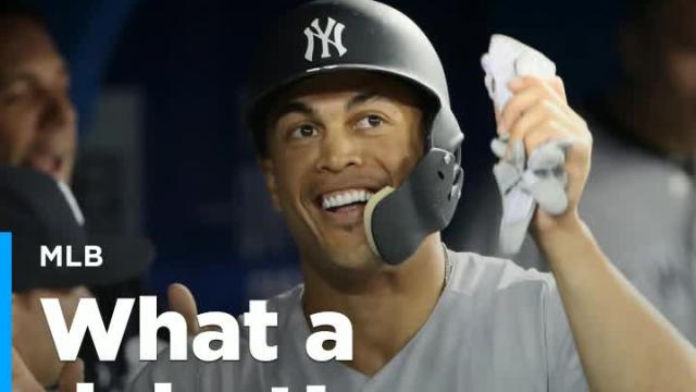 Giancarlo Stanton puts the rest of MLB on notice with thunderous Yankees debut