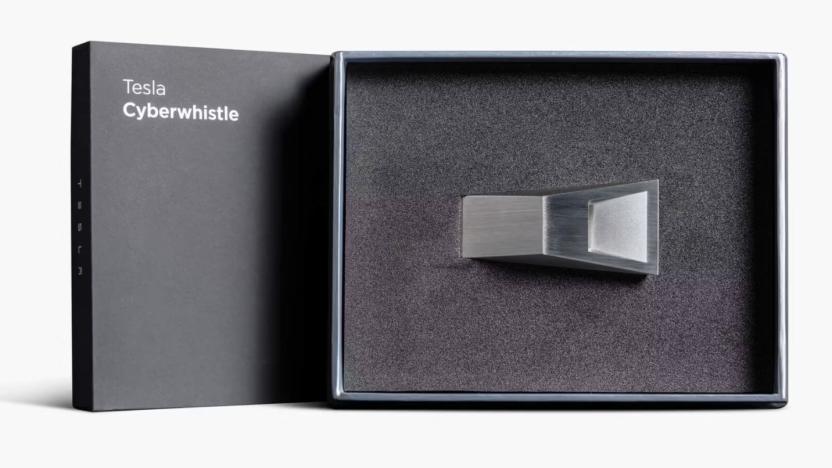 Tesla made a 'Cyberwhistle' and it's already sold out